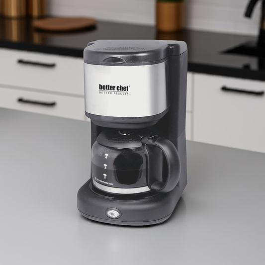 Better Chef 4-Cup Stainless Steel Coffeemaker